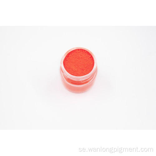 Orange pulverpigment för flexibel förpackning